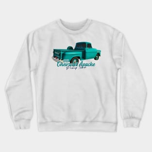 Restored 1959 Chevrolet Apache Pickup Truck Crewneck Sweatshirt